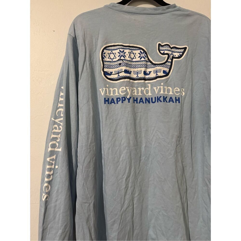 Vineyard Vines Happy Hanukkah L - Picture 4 of 6